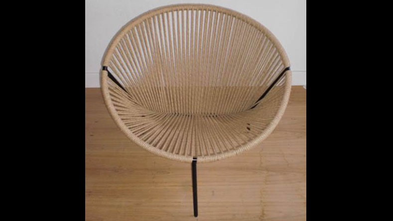 Chair – Natural Fiber Ropes