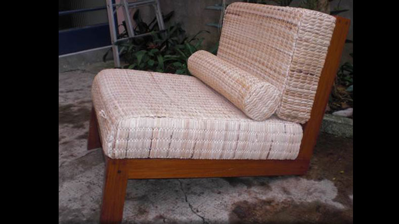Armchair – Weaving With Natural Fiber